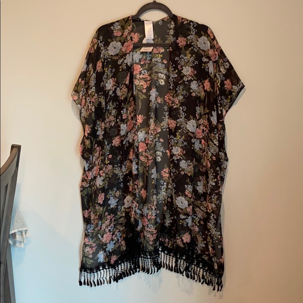 Sheer kimono